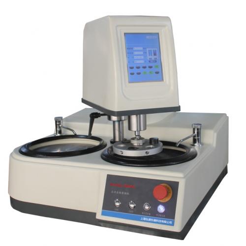 HonPOL-2000ZX型 雙盤臺式全自動金相試樣磨拋機（無級變速、觸摸屏）